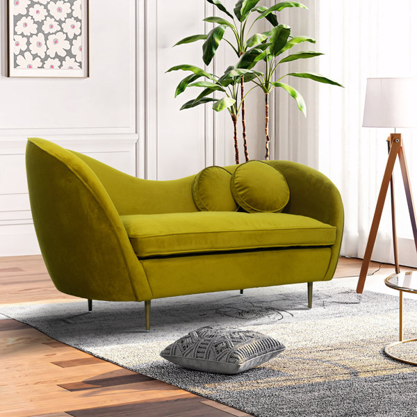 Mercer41 Ocko 63.97'' Velvet Loveseat Wayfair